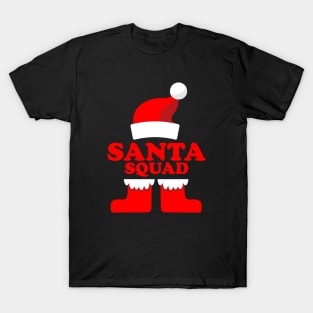 Santa Squad logo design T-Shirt